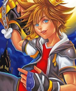 King Sora paint by numbers