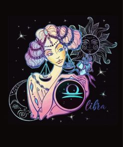 Libra Woman paint by numbers