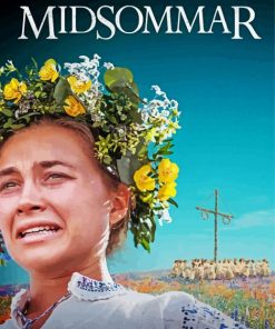 Midsommar Movie Poster paint by numbers