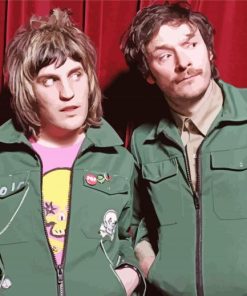 Mighty Boosh Characters paint by number