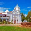 Mission San Luis Rey Oceanside paint by numbers