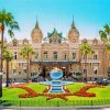 Monte Carlo Casino Monaco paint by numbers