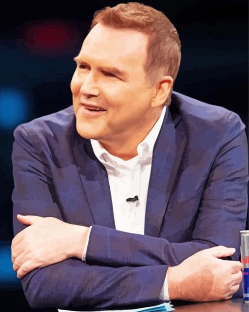 Norm Macdonald paint by number