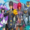 Phantasy Star Characters paint by numbers