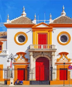 Plaza De Toros De La Maestranza paint by number