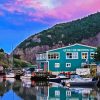 Quidi Vidi Susnet Canada paint by numbers