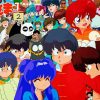 Ranma Anime Characters paint by numbers