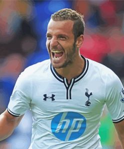 Roberto Soldado paint by number