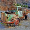 Rusty Old Lorry paint by numbers