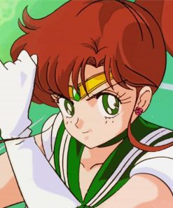 Sailor Jupiter Anime paint by numbers