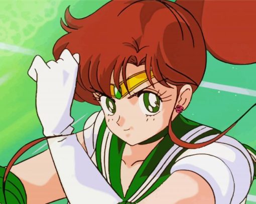 Sailor Jupiter Anime paint by numbers