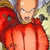 Saitama One Punch Man Character paint by numbers