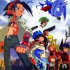 Shaman King Anime paint by numbers