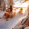 Snowmobiles Riders paint by numbers