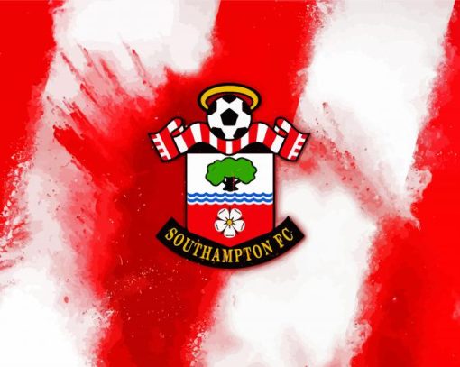 Southampton Fc Team Logo paint by numbers