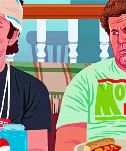 Step Brothers Movie paint by numbers