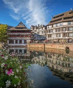 Strasbourg Petite France paint by numbers