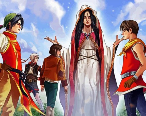 Suikoden Characters paint by number