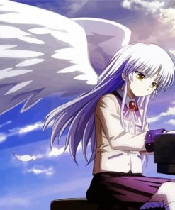 Tachibana Kanade Angel Beats Character paint by numbers