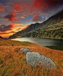 Tatras Mountains Landscapes paint by numbers