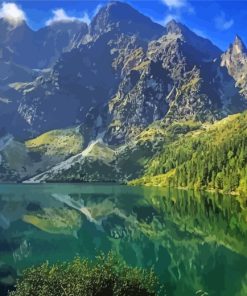 Tatras Mountains paint by numbers