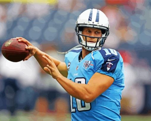 Tennessee Titans Professional Player paint by numbers