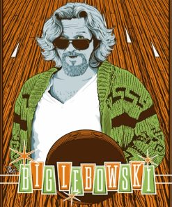 The Big Lebowski Movie paint by numbers