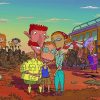 The Wild Thornberrys Animated Movie paint by numbers