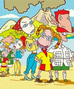 The Wild Thornberrys Character paint by numbers