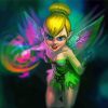 Tinkerbell Art paint by number