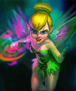 Tinkerbell Art paint by number