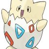 Togepi paint by number