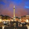 Trafalgar Square At Night paint by numbers