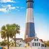 Tybee Island Light Station And Museum paint by number