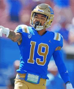 UCLA Bruins Football paint by number