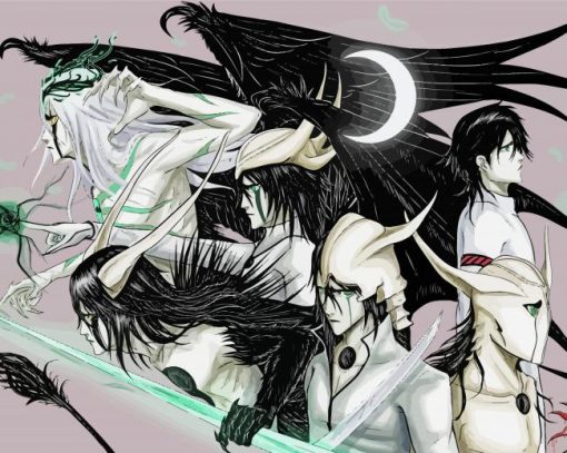 Ulquiorra Cifer Forms paint by number