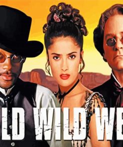 Wild Wild West Movie paint by numbers