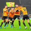 Wolverhampton Wanderers Players paint by numbers