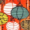 Abstract Vietnamese Lanterns paint by number