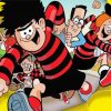 Aesthetic Beano Animation Cartoon paint by number