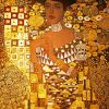 Lady In Gold paint by numbers