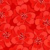 Abstract Red Flower paint by numbers