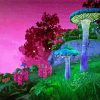 Aesthetic Fantasy Forest paint by number