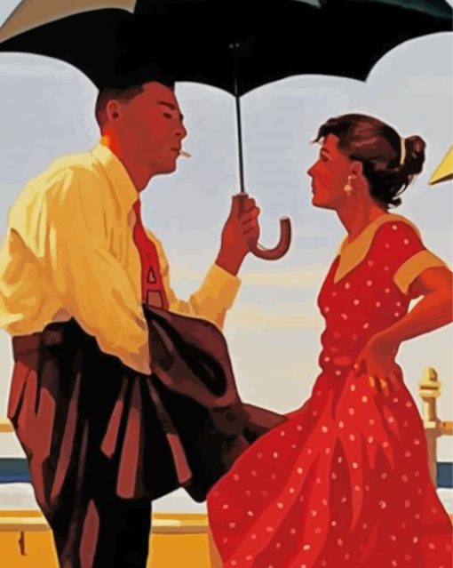 Bad Boy Good Girl By Jack Vettriano paint by numbers