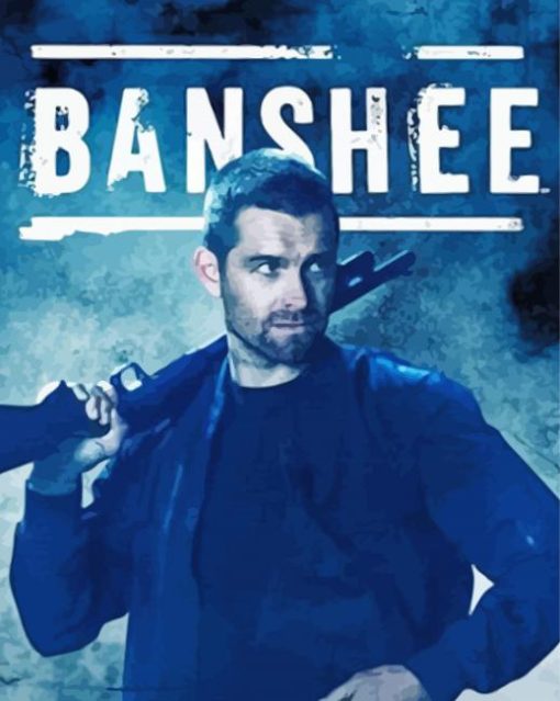 Banshee Movie Poster paint by number