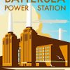 Battersea Power Station Poster paint by numbers