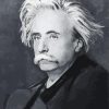 Black And White Edvard Grieg paint by number