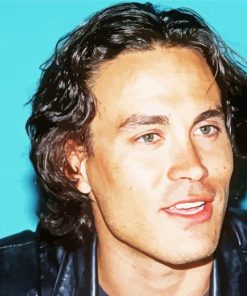 Brandon Lee Actor paint by numbers