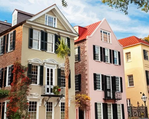 Charleston City paint by numbers