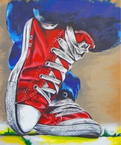 Converse Art paint by numbers